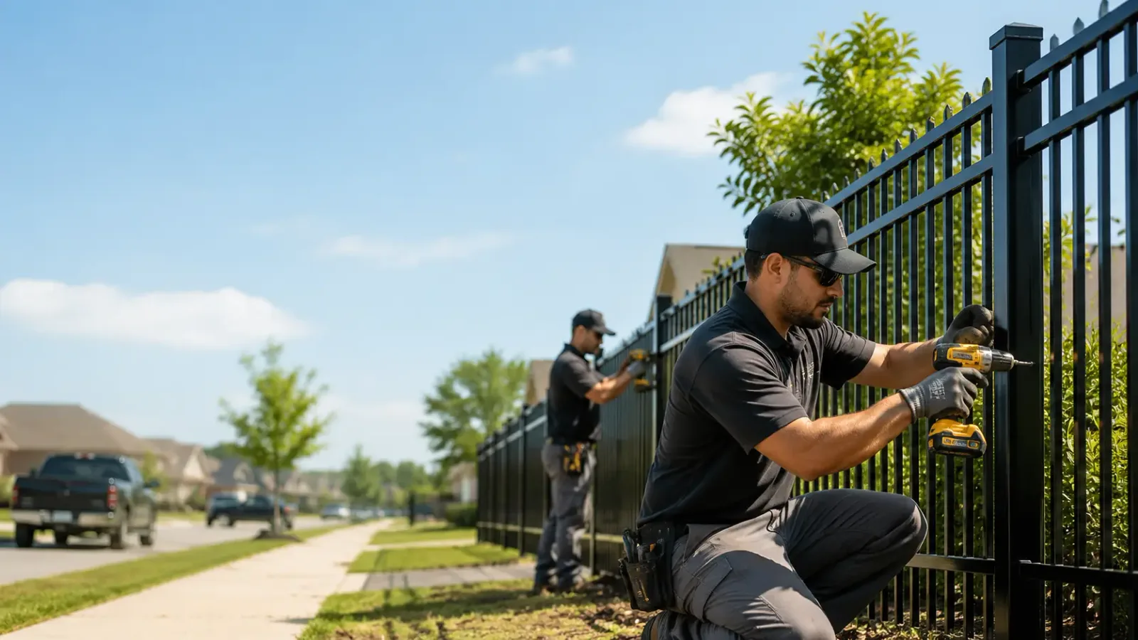 Metal Fence Installation in Pendleton, IN